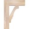 Ekena Millwork Balboa Block Smooth Bracket, Douglas Fir, 5 1/2"W x 22"D x 30"H BKT06X22X30BOA05SDF - alternate 2